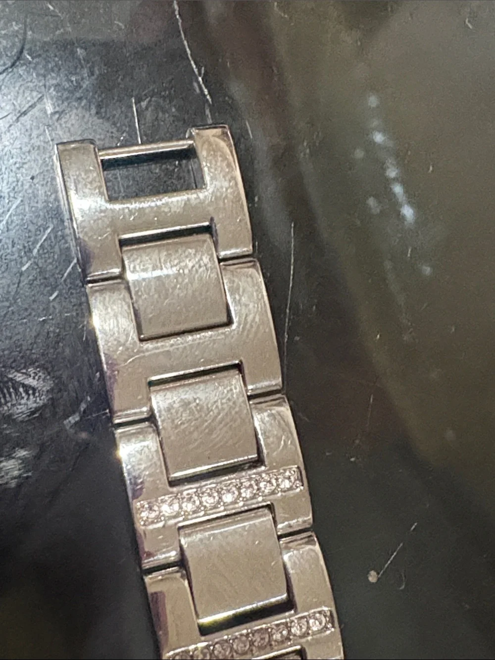 Fossil Women Silver Stainless Steel Analog Wrist Watch